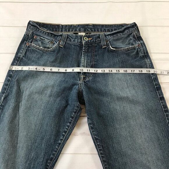 Lucky Brand Gene Montesano Men Size 31 Long Inseam Straight Leg Jeans - Picture 6 of 13